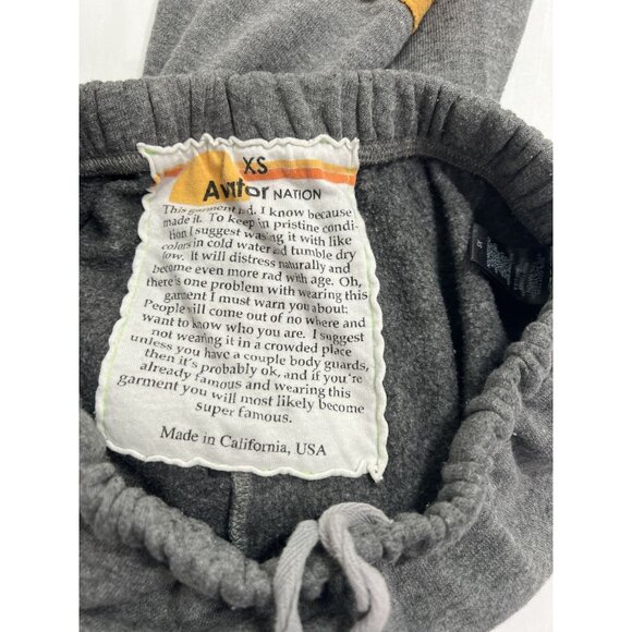 Aviator Nation Rainbow Stitch Sweatpants in Heather - Picture 7 of 7